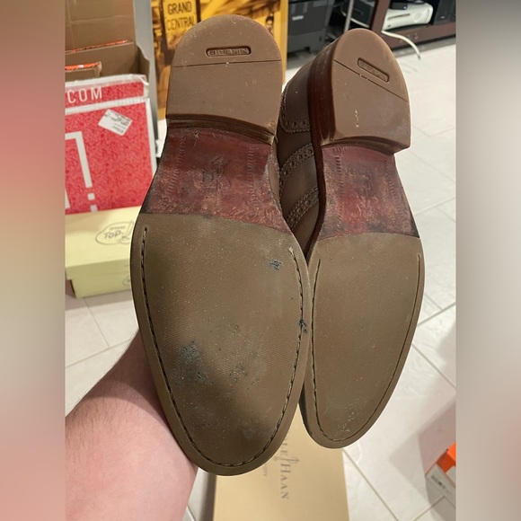 COLE HAAN AIR WILLIAMS WNG II Size 9m COLOR: GREIGE NO. C11564 USED - Picture 7 of 7